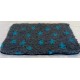 PnH Veterinary Bedding ® - BINDED - NON SLIP - Charcoal with Blue Stars