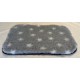 PnH Veterinary Bedding ® - BINDED - NON SLIP - Grey with White Stars