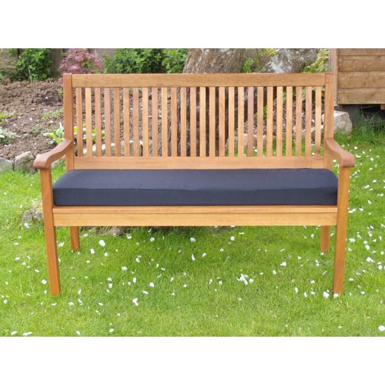 Garden Bench Cushion with Optional Sets - Black