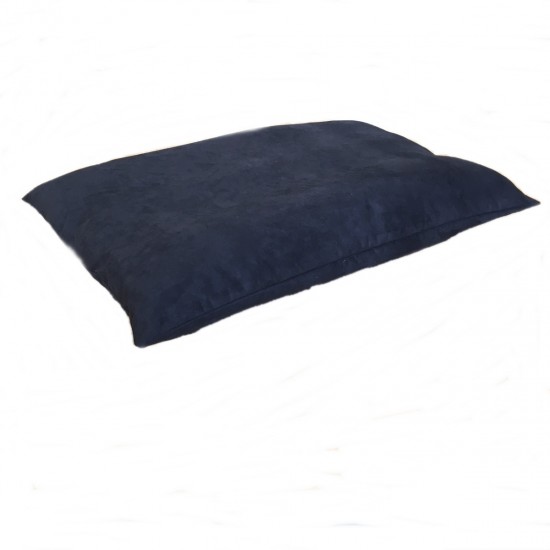 Faux Suede Dog Bed Cushion - Black