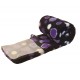 PnH Veterinary Bedding - Non Slip - Black with Purple Circles