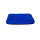 Non Slip Vet Bedding - BINDED - Blue with Black Paws