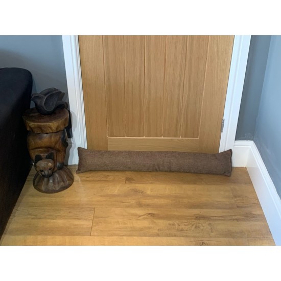 Draught Excluder - Brown Weave