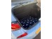 Car Boot Liner - Grey with Blue Circles