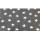 Car Seat Protector - Charcoal with White Stars