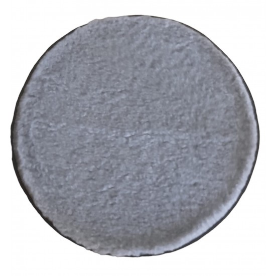 PnH Veterinary Bedding ® - BINDED CIRCLE  - NON SLIP - Plain Grey