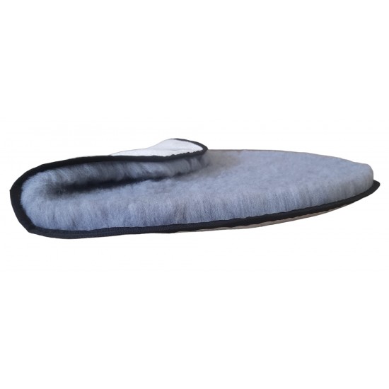 PnH Veterinary Bedding ® - BINDED CIRCLE  - NON SLIP - Plain Grey