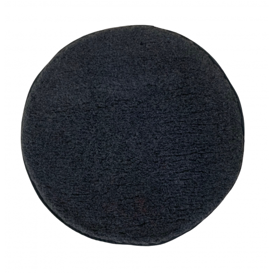 PnH Veterinary Bedding ® - BINDED CIRCLE - NON SLIP - Plain Charcoal