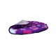 PnH Veterinary Bedding ® - BINDED CIRCLE - NON SLIP - Purple with Pink Circles