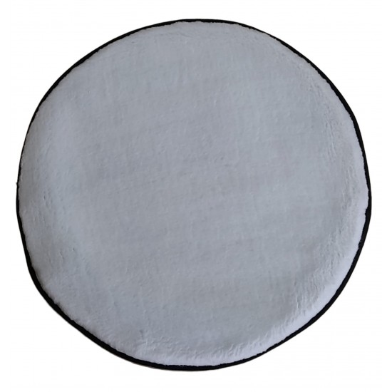 PnH Veterinary Bedding ® - BINDED CIRCLE - White