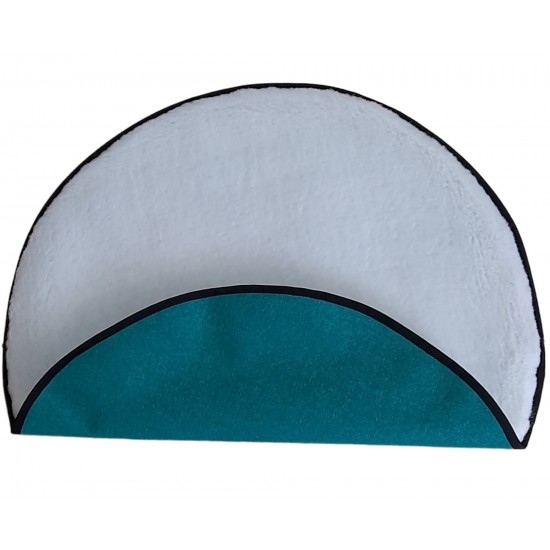 PnH Veterinary Bedding ® - BINDED CIRCLE - White