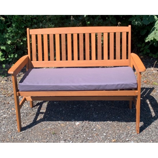 Garden Bench Cushion with Optional Sets - Deep Grey