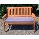 Garden Bench Cushion with Optional Sets - Deep Grey