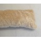 Super Plush Faux Fur Draught Excluder - Cream Fox