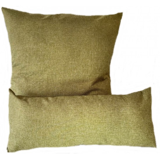 Cushion & Bolster Set - Green