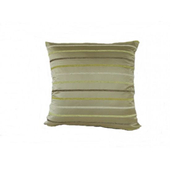 Large Cushion - 65cm x 65cm - Beige Stripe