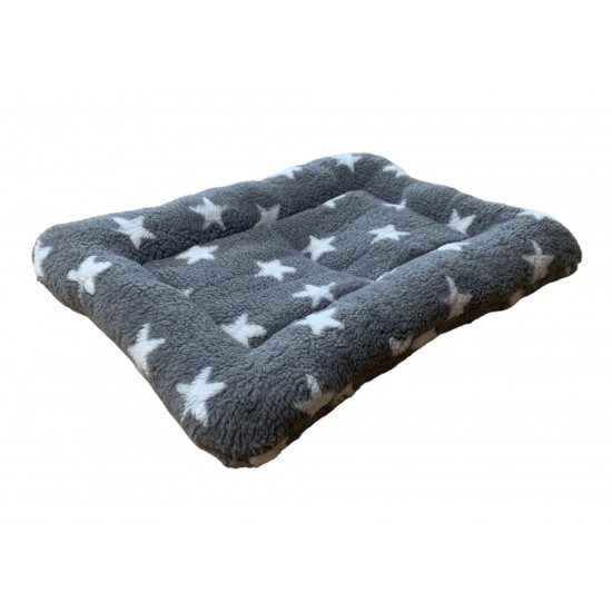 Padded Pad - Grey with White Stars