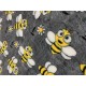 PnH Veterinary Bedding - Non Slip - Happy Bees