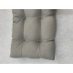 Blown Fibre Garden Bench Cushion - Deep Grey