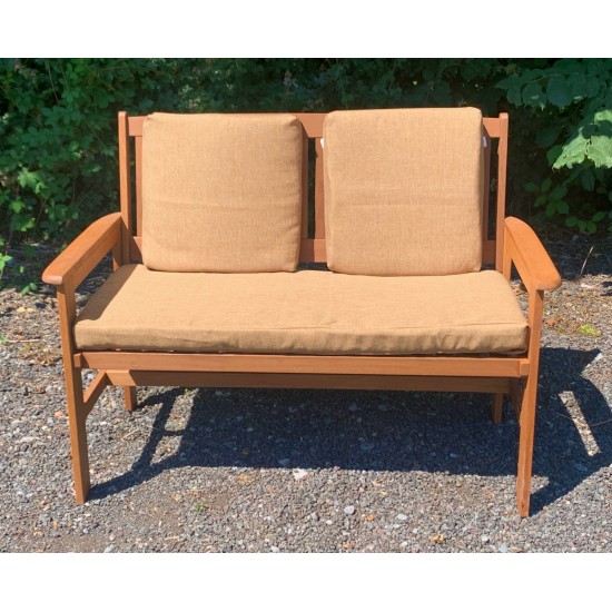 Garden Bench Cushion with Optional Sets - Mustard