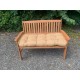 Blown Fibre Garden Bench Cushion - Mustard