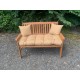 Blown Fibre Garden Bench Cushion - Mustard