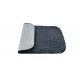 Non Slip Vet Bedding - BINDED - Plain Charcoal