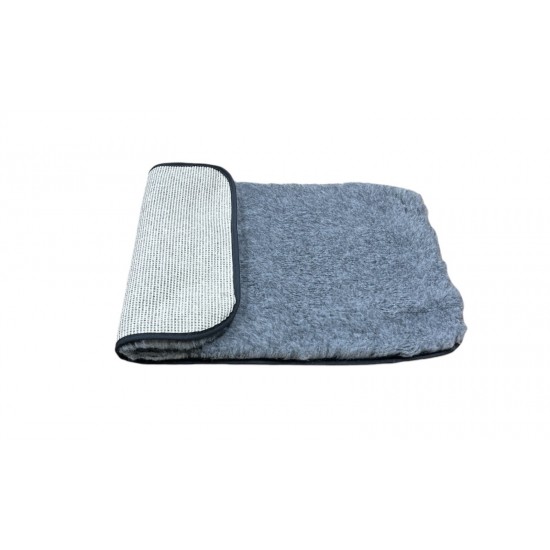 Non Slip Vet Bedding - BINDED - Plain Grey