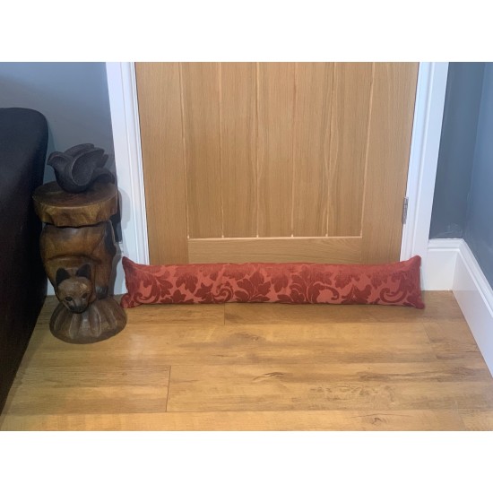 Draught Excluder - Orange Embossed