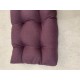 Blown Fibre Garden Bench Cushion - Purple