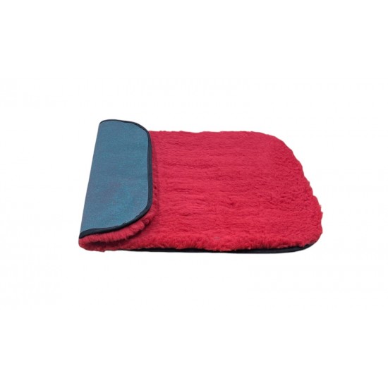 Green Backed Vet Bedding - BINDED - Red