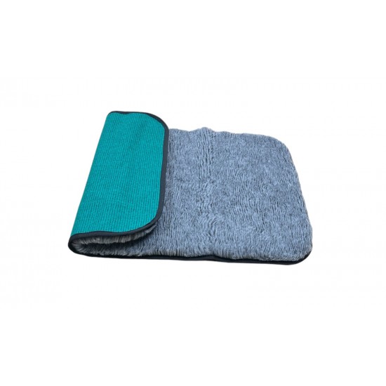 Green Backed Vet Bedding - BINDED - Static Grey