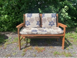 Garden Bench Cushion with Optional Sets - Summer Floral