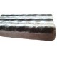 Luxury Faux Fur Orthopaedic Dog Bed - Striped